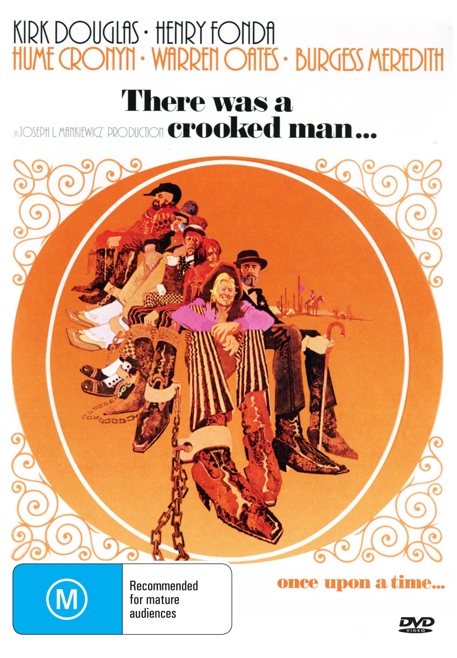 Buy Online There Was a Crooked Man... (1970) - DVD - Kirk Douglas, Henry Fonda | Best Shop for Old classic and hard to find movies on DVD - Timeless Classic DVD