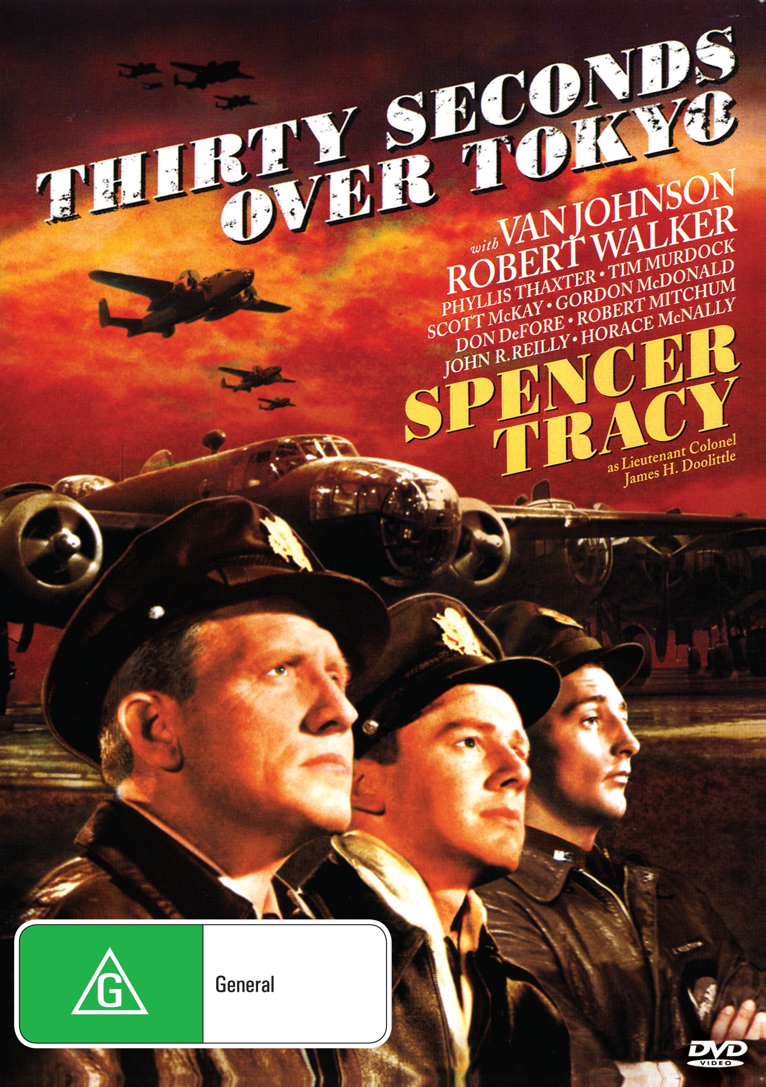 Buy Online Thirty Seconds Over Tokyo (1944) - DVD - Spencer Tracy, Van Johnson | Best Shop for Old classic and hard to find movies on DVD - Timeless Classic DVD