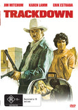 Buy Online Trackdown (1976) - DVD - James Mitchum, Karen Lamm, Erik Estrada | Best Shop for Old classic and hard to find movies on DVD - Timeless Classic DVD