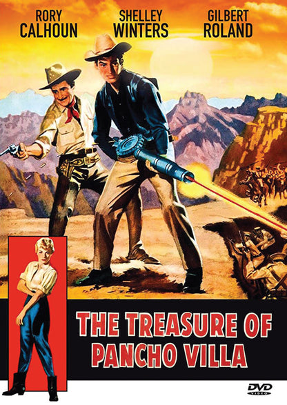 Buy Online The Treasure of Pancho Villa (1955) - DVD -  Rory Calhoun, Shelley Winters | Best Shop for Old classic and hard to find movies on DVD - Timeless Classic DVD