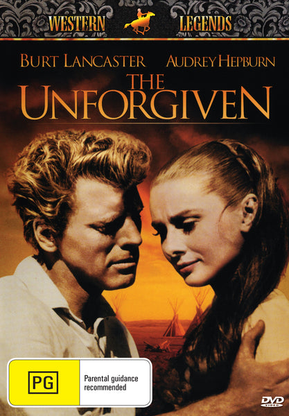 Buy Online The Unforgiven (1960) - DVD - Burt Lancaster, Audrey Hepburn | Best Shop for Old classic and hard to find movies on DVD - Timeless Classic DVD