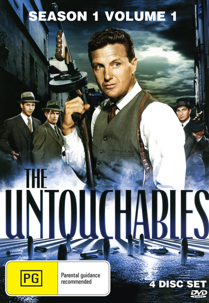Buy Online The Untouchables Season 1 Vol 1 (1959-63) - DVD -  Robert Stack, Walter Winchell | Best Shop for Old classic and hard to find movies on DVD - Timeless Classic DVD