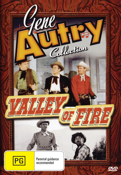 Buy Online Valley of Fire (1951) - DVD - Gene Autry, Champion | Best Shop for Old classic and hard to find movies on DVD - Timeless Classic DVD