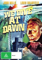 Buy Online We Dive at Dawn (1943) - DVD - John Mills, Louis Bradfield | Best Shop for Old classic and hard to find movies on DVD - Timeless Classic DVD