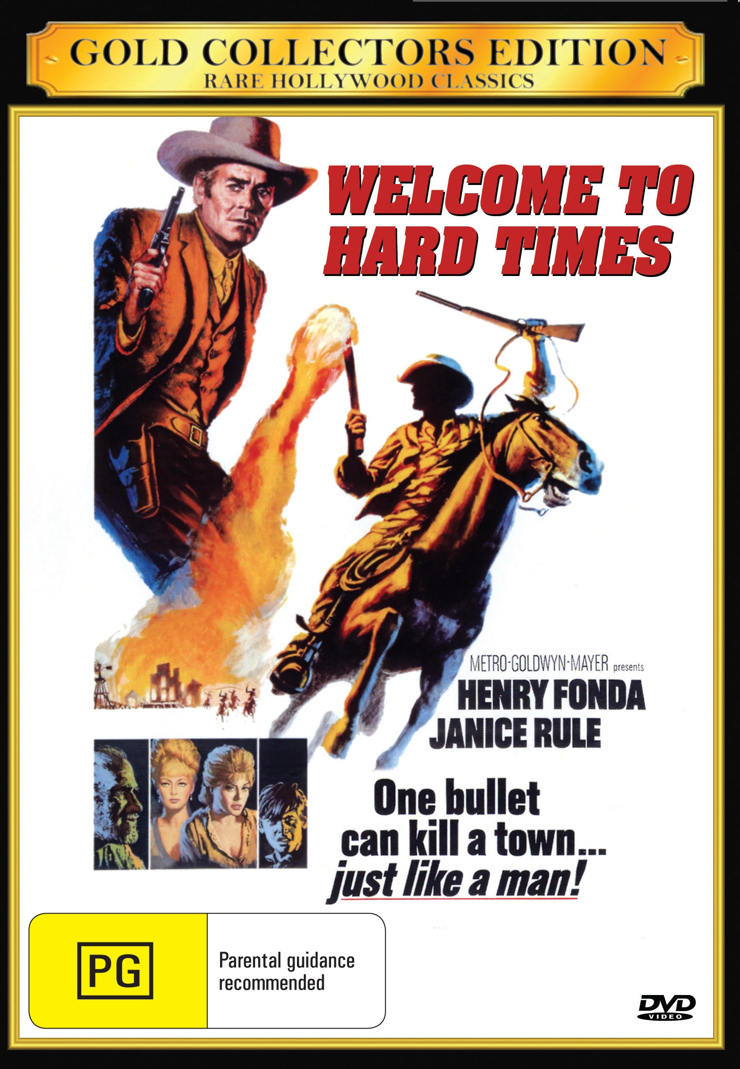 Welcome to Hard Times (1967) - DVD - Henry Fonda, Janice Rule