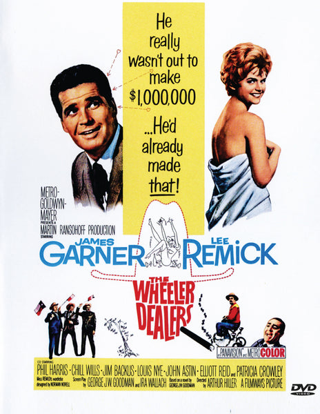 Buy Online The Wheeler Dealers (1963) - DVD - Lee Remick, James Garner | Best Shop for Old classic and hard to find movies on DVD - Timeless Classic DVD
