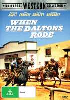 Buy Online When the Daltons Rode (1940) - DVD - Randolph Scott, Kay Francis | Best Shop for Old classic and hard to find movies on DVD - Timeless Classic DVD