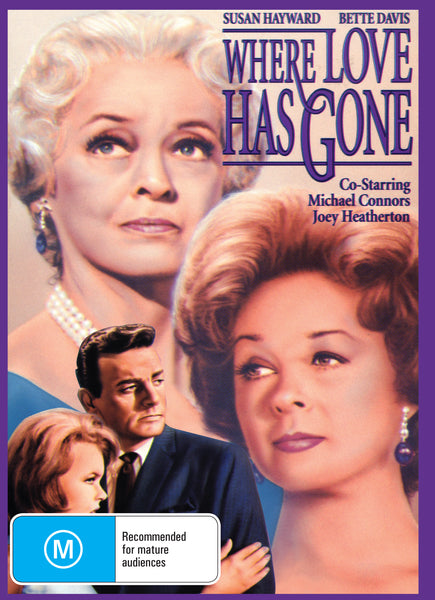 Buy Online Where Love Has Gone (1964) - DVD - Bette Davis, Susan Hayward | Best Shop for Old classic and hard to find movies on DVD - Timeless Classic DVD