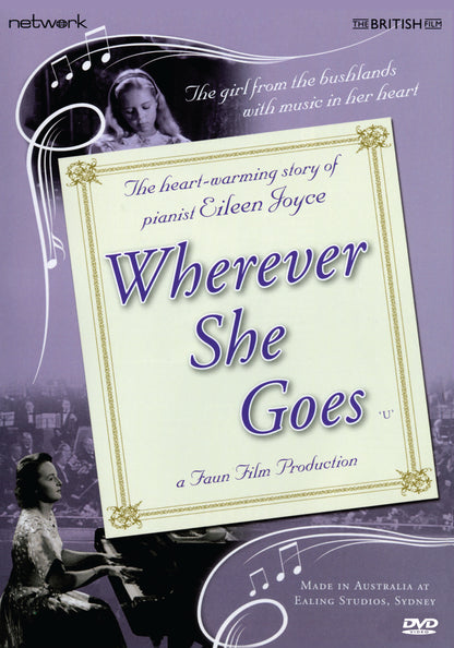 Buy Online Wherever She Goes (1951) - DVD - Eileen Joyce, Suzanne Parrett | Best Shop for Old classic and hard to find movies on DVD - Timeless Classic DVD