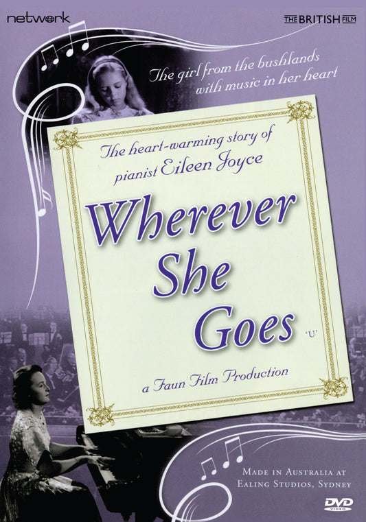 Buy Online Wherever She Goes (1951) - DVD - Eileen Joyce, Suzanne Parrett | Best Shop for Old classic and hard to find movies on DVD - Timeless Classic DVD