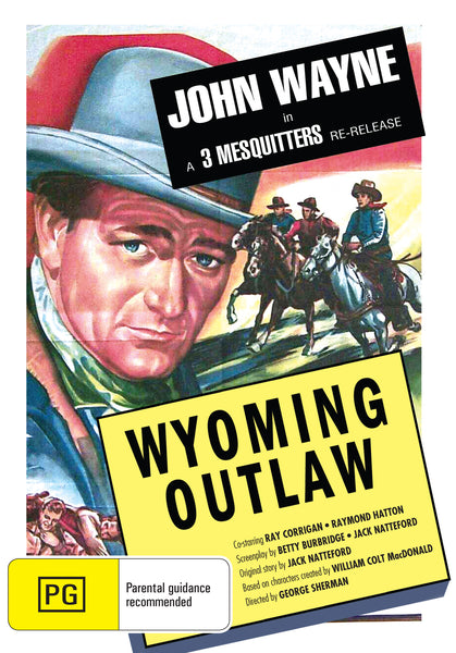 Buy Online Wyoming Outlaw (1939) - DVD - John Wayne, Ray Corrigan | Best Shop for Old classic and hard to find movies on DVD - Timeless Classic DVD