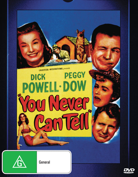 Buy Online You Never Can Tell (1951) - DVD - Dick Powell, Peggy Dow | Best Shop for Old classic and hard to find movies on DVD - Timeless Classic DVD