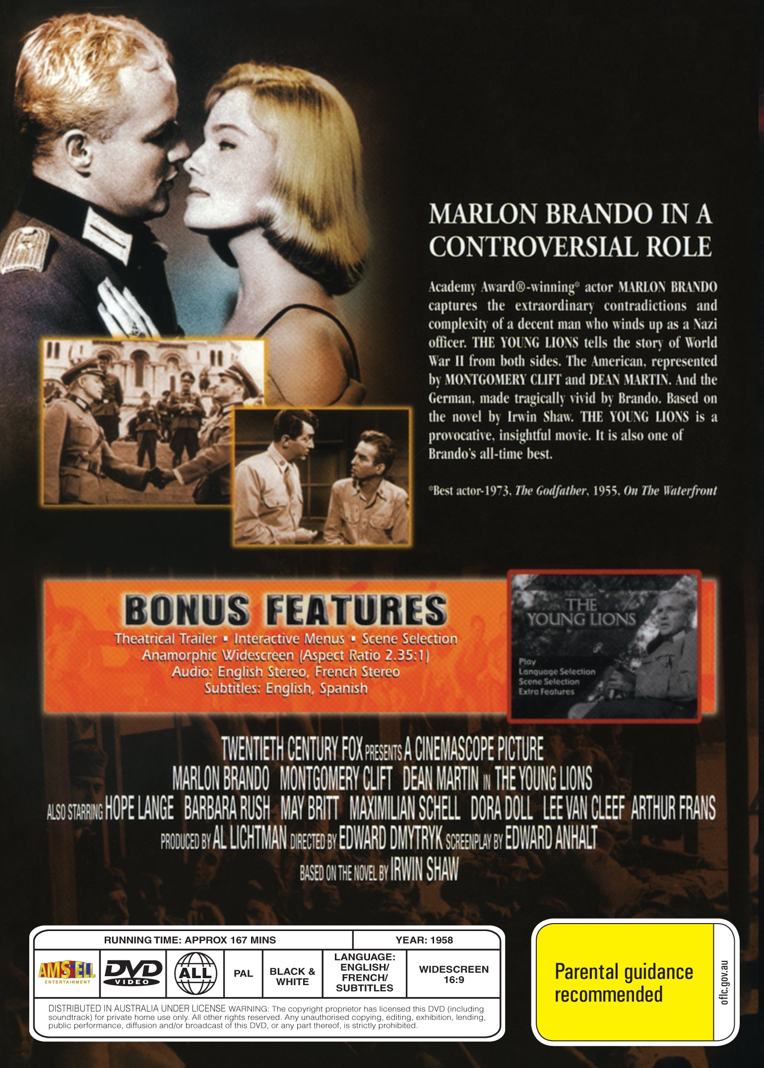 The Young Lions Timeless Classic DVDs
