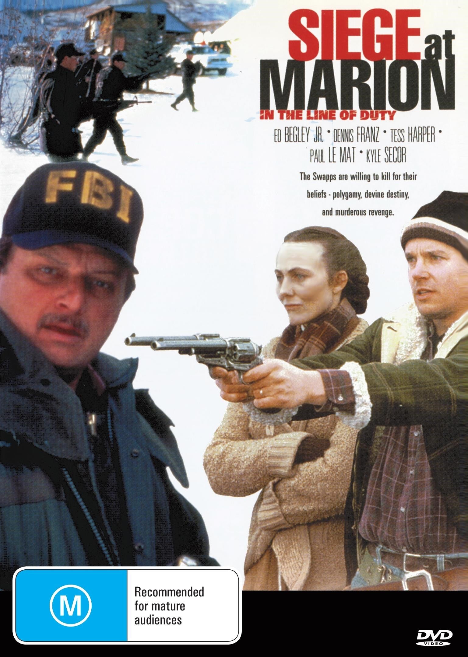 Marion Rails Dvd In the Line of Duty : Siege at Marion DVD | Timeless Classic DVD